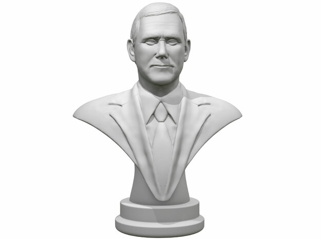 Mike Pence  in White Natural Versatile Plastic