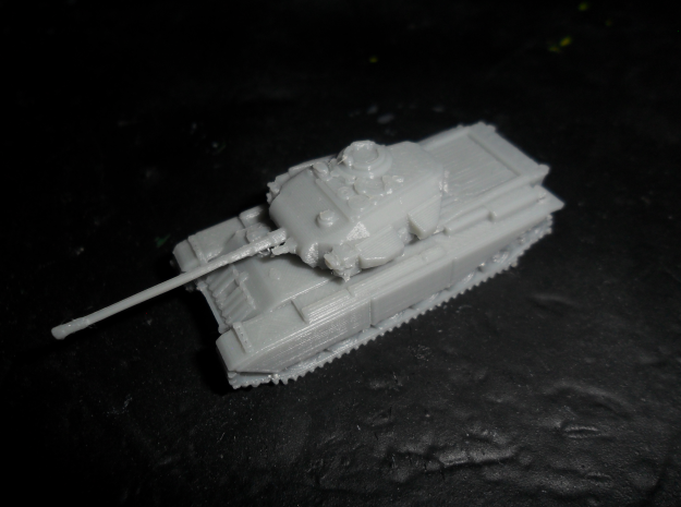 MG144-UK04 Centurion Mk 3 MBT (skirts) in White Natural Versatile Plastic