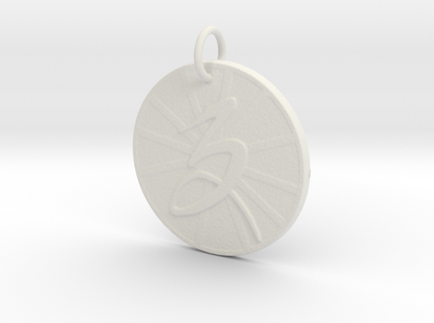 Capricorn Wheel by ~M. (Dec. 22 - Jan. 19) in White Natural Versatile Plastic