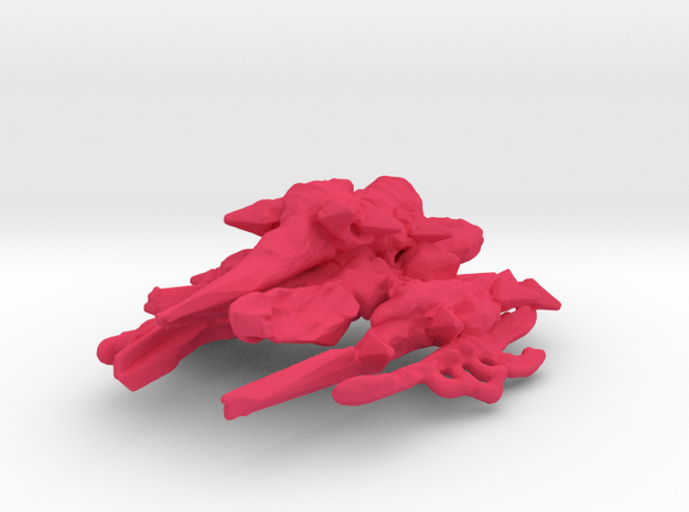 Colour Swarm Destroyer in Pink Processed Versatile Plastic