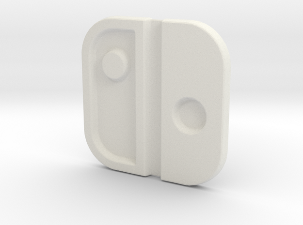 Switch Logo: Version 2 in White Natural Versatile Plastic
