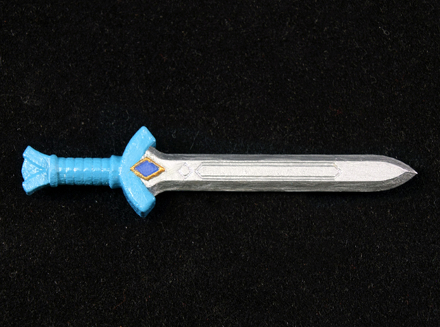 Goddess Sword in Smooth Fine Detail Plastic