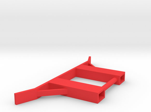 Modderschuif V2 Frame in Red Processed Versatile Plastic