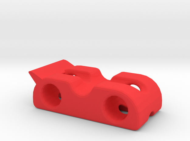 Car chassis 1 in Red Processed Versatile Plastic