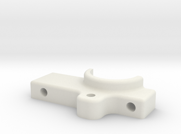DBot Hot End Clamp in White Natural Versatile Plastic