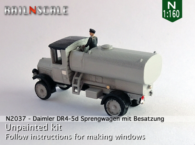 Daimler Sprengwagen mit Besatzung (N 1:160)
