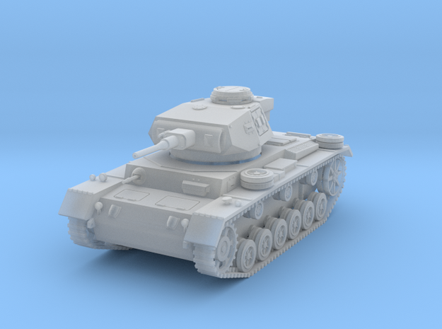 PV163B Pzkw IIIJ Medium Tank (1/100) in Tan Fine Detail Plastic
