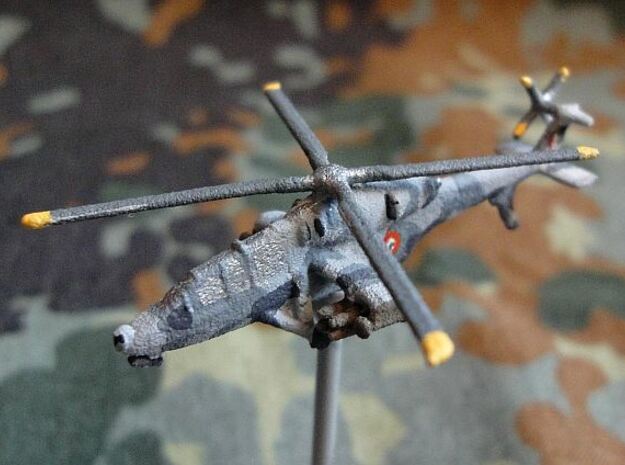 1/300 HAL Light Combat Helicopter in White Natural Versatile Plastic