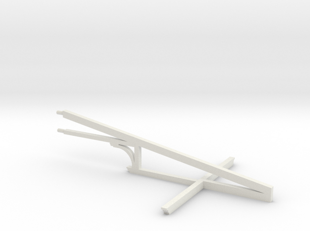 HO WCK Awning Truss X 1 in White Natural Versatile Plastic