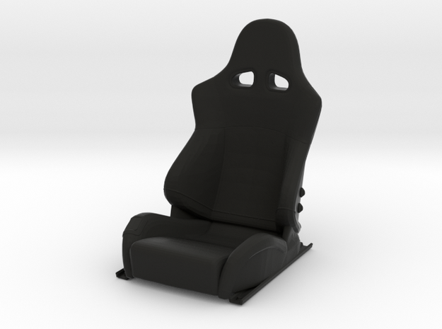Sport Seat F-Enzo Type - LEFT - 1/10 in Black Natural Versatile Plastic