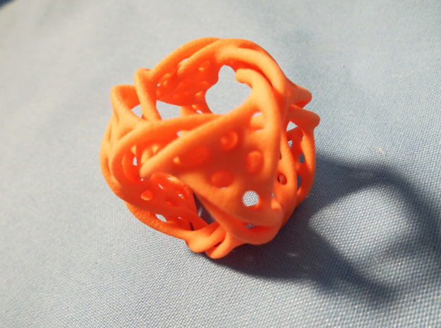 Cube ducov in Orange Processed Versatile Plastic