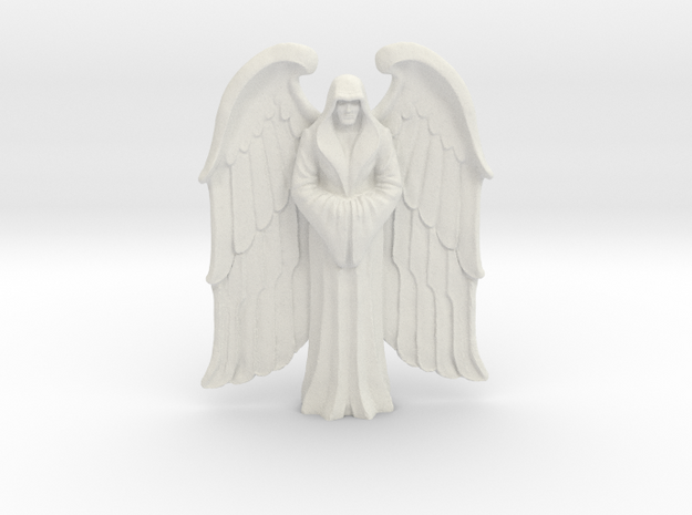 Winged Imperial Saint in White Natural Versatile Plastic