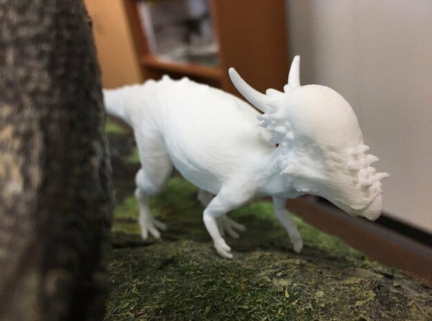 Stygimoloch (Small / Medium size) in White Natural Versatile Plastic: Small