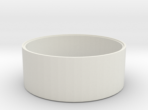 L 61-50 Betonschacht Ring in White Natural Versatile Plastic