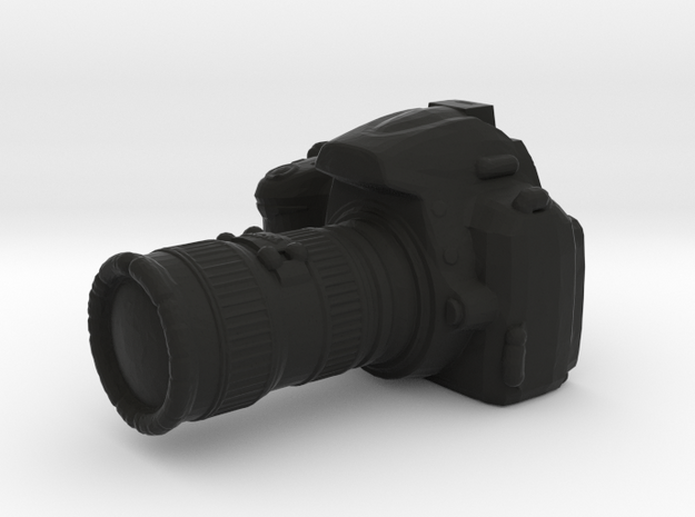 Camera D3000 with Camera Lens - 1/10 in Black Natural Versatile Plastic
