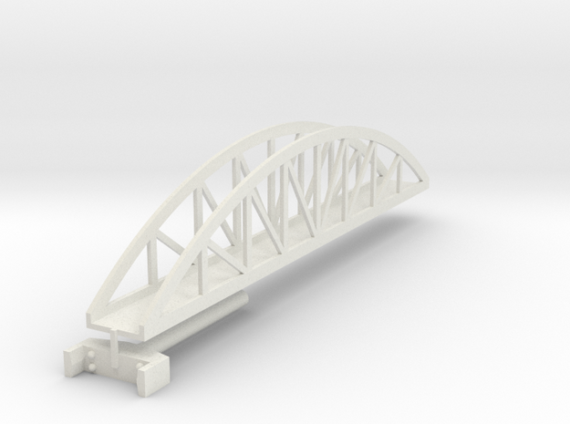 bridge stretch 180 mm t-gauge in White Natural Versatile Plastic