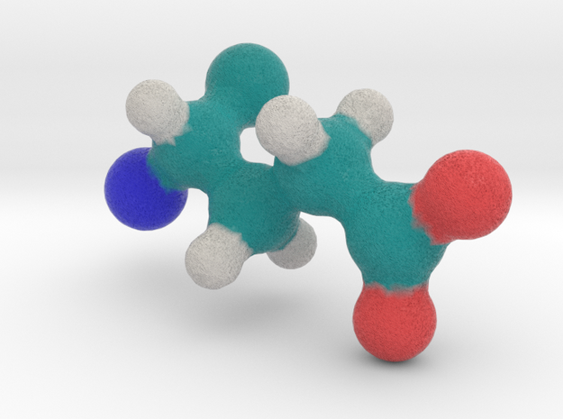 Amino Acid: Glutamate in Full Color Sandstone