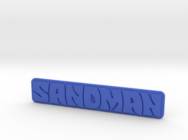 Holden - Panel Van - Sandman Emblem in Blue Processed Versatile Plastic