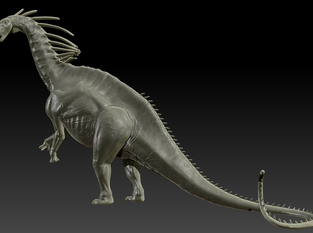 1/72 Amargasaurus - Rearing in Smooth Fine Detail Plastic