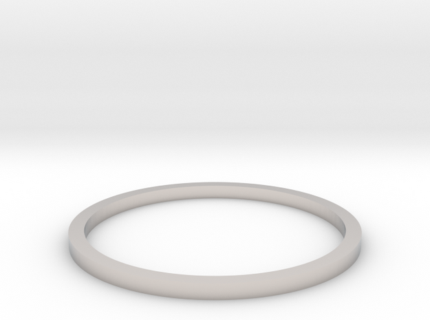 Ring Inside Diameter 17.0mm in Platinum