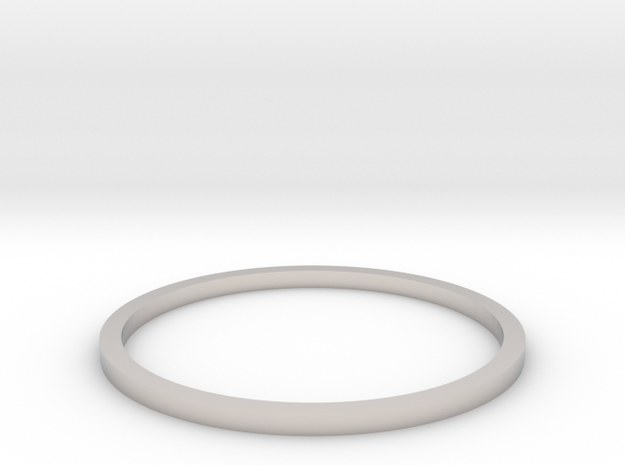 Ring Inside Diameter 18.0mm in Platinum