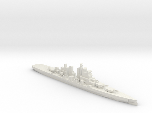USS Baltimore in White Natural Versatile Plastic