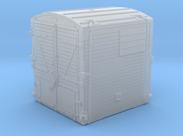 21813 BR Type A Container in Smooth Fine Detail Plastic
