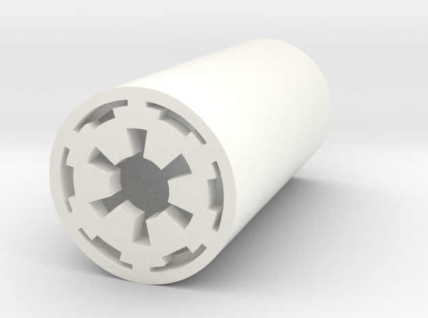 Empire Plug in White Processed Versatile Plastic