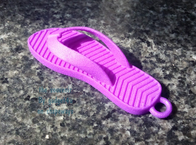 Slipper 1611041141 in Purple Processed Versatile Plastic