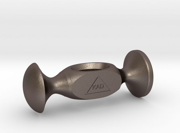 Planishing Hammer in Polished Bronzed Silver Steel