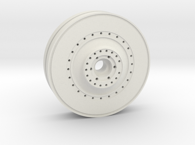 E-100 inner wheel in White Natural Versatile Plastic