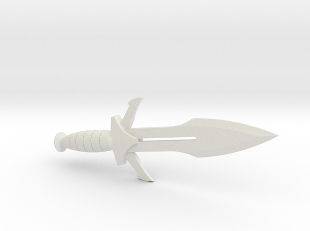 Klingon Dagger (Star Trek), 1/6 in White Natural Versatile Plastic