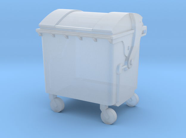 Small trash container in Smooth Fine Detail Plastic: 1:87 - HO