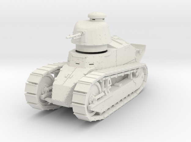 PV06 Renault FT MG Cast Turret (1/48) in White Natural Versatile Plastic