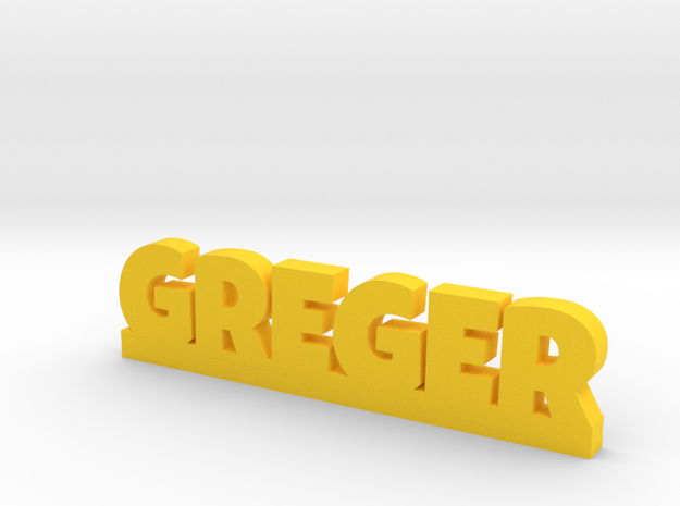 GREGER Lucky in Yellow Processed Versatile Plastic