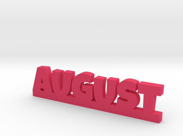 AUGUST Lucky in Pink Processed Versatile Plastic