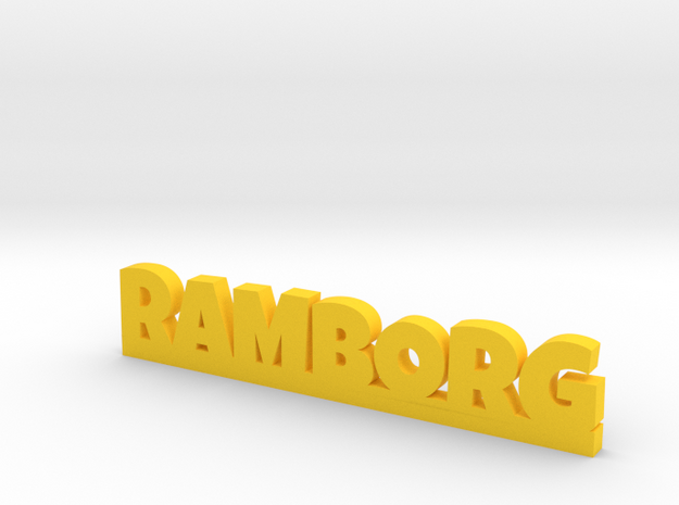 RAMBORG Lucky in Yellow Processed Versatile Plastic