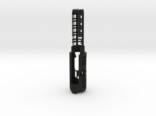 All-in-one Prizm Basic Chassis for Korbanth DV6 in Black Natural Versatile Plastic