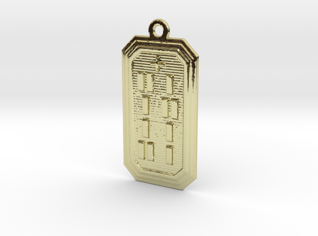 OTURAPOMPEYO in 18k Gold Plated Brass