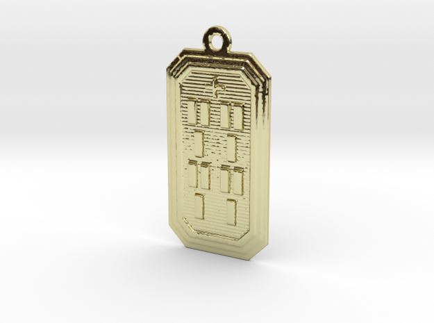 BABA ORAGUN in 18k Gold Plated Brass