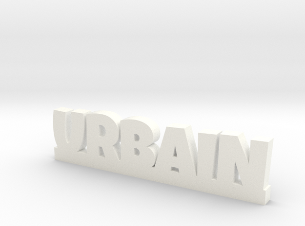 URBAIN Lucky in White Processed Versatile Plastic