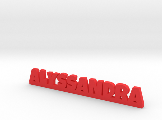 ALYSSANDRA Lucky in Red Processed Versatile Plastic