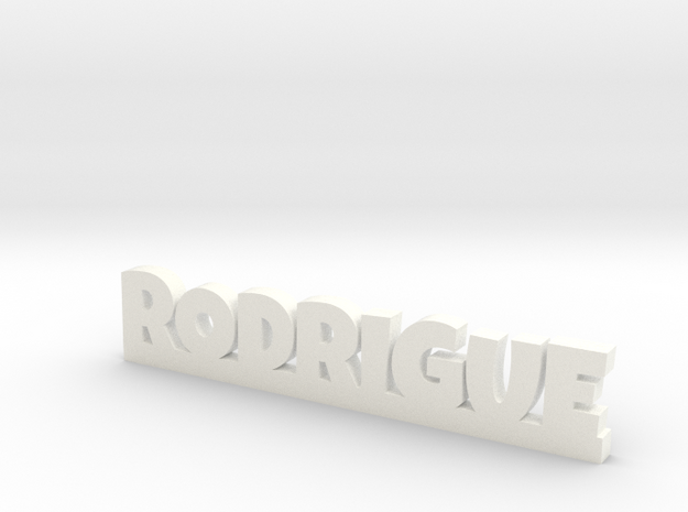 RODRIGUE Lucky in White Processed Versatile Plastic