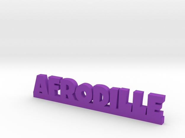 AFRODILLE Lucky in Purple Processed Versatile Plastic
