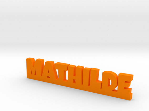 MATHILDE Lucky in Orange Processed Versatile Plastic