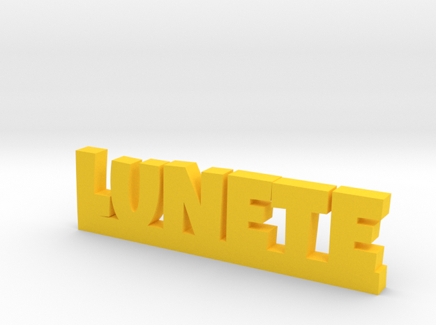 LUNETE Lucky in Yellow Processed Versatile Plastic