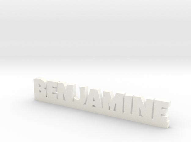 BENJAMINE Lucky in White Processed Versatile Plastic