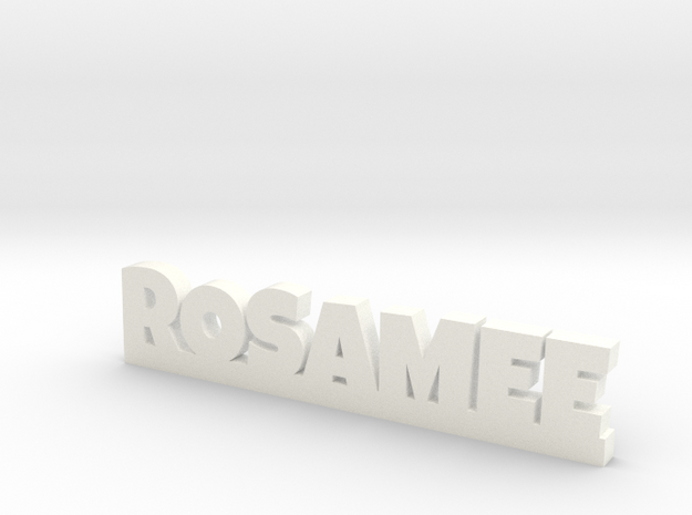 ROSAMEE Lucky in White Processed Versatile Plastic