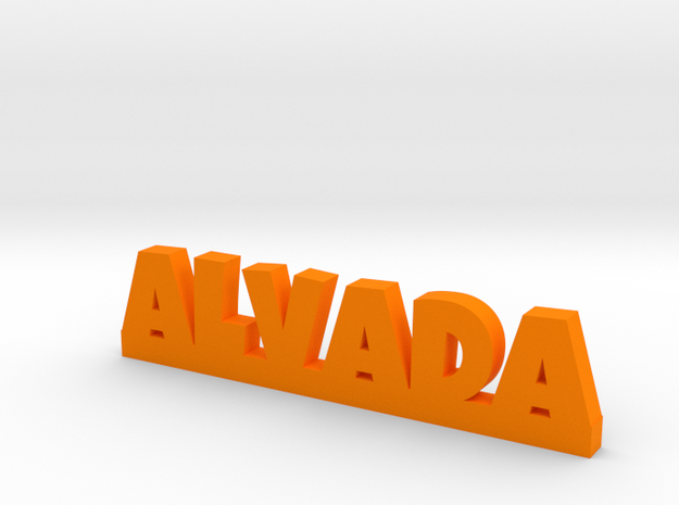 ALVADA Lucky in Orange Processed Versatile Plastic