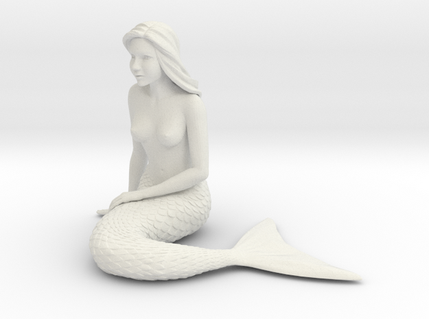 Mermaid Miniature Statue Model Scale 1:12 1:16